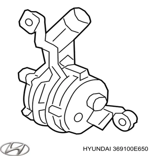 369100E650 Hyundai/Kia Pompa chłodzenia falownika
