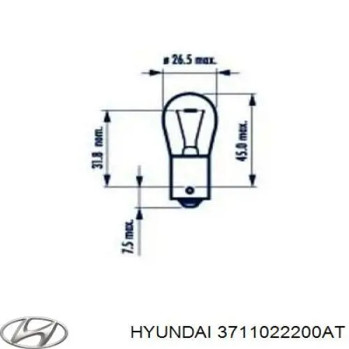 3711022200AT Hyundai/Kia Bateria (akumulator)