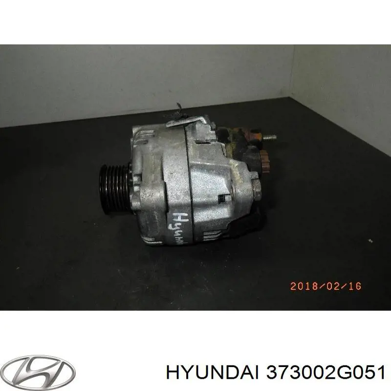 Do koszyka 373002G051 Hyundai/Kia Alternator