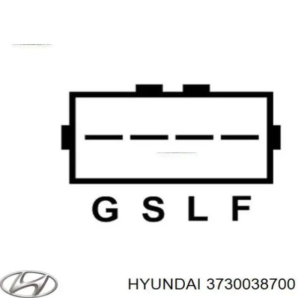Alternator Hyundai/Kia 3730038700 cena, od 110,78 USD