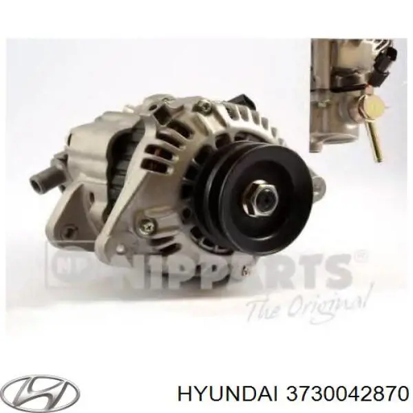 Do koszyka 3730042870 Hyundai/Kia Alternator