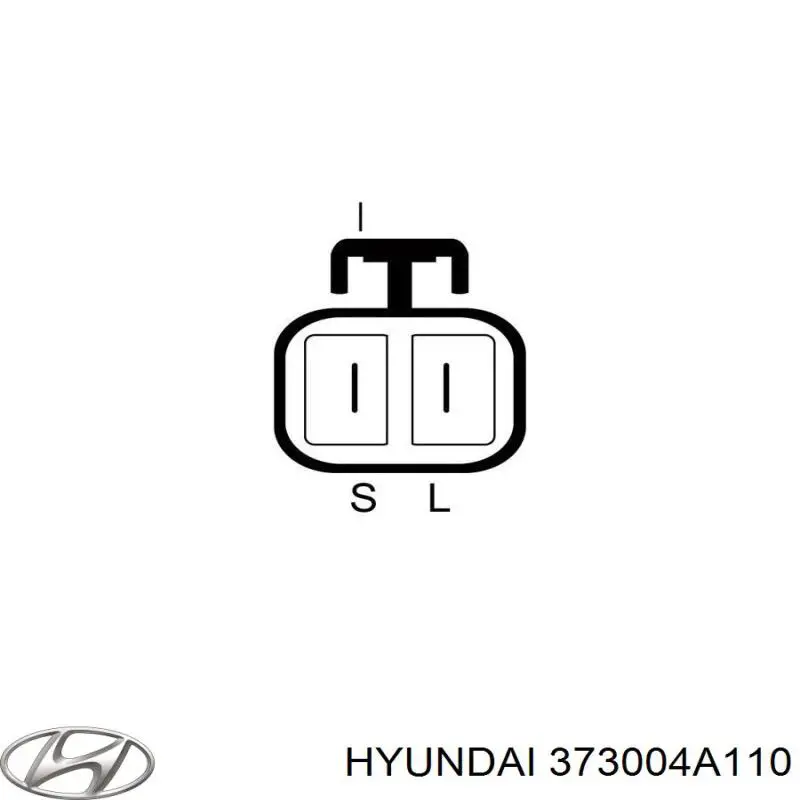 Do koszyka 373004A110 Hyundai/Kia Alternator