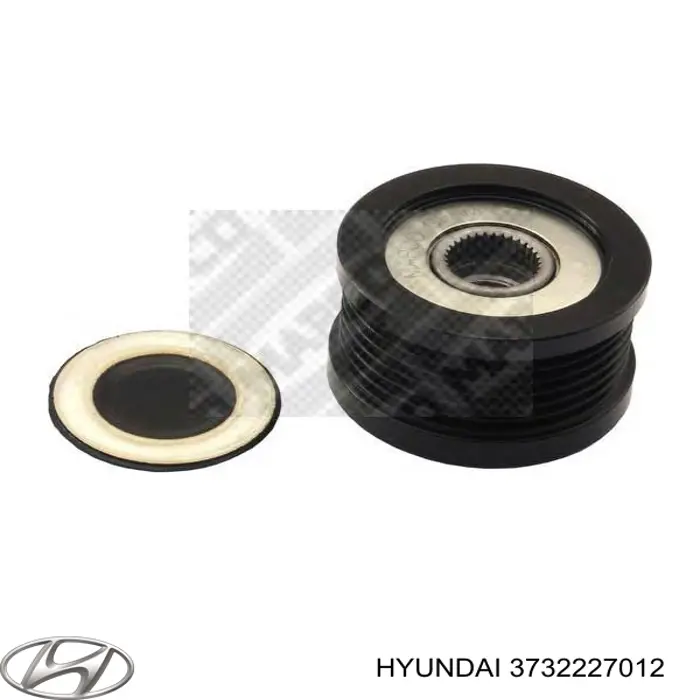 Koło pasowe alternatora Hyundai/Kia 3732227012 cena, od 39,46 USD