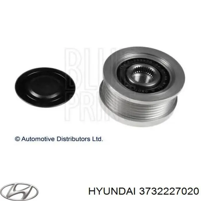 Koło pasowe alternatora Hyundai/Kia 3732227020 cena, od 43,43 USD