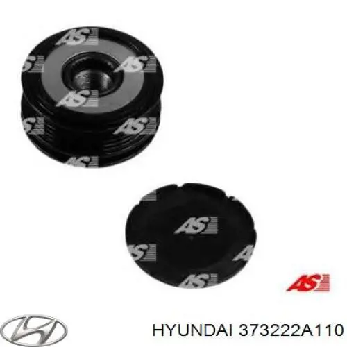 Koło pasowe alternatora 373222A110 Hyundai/Kia