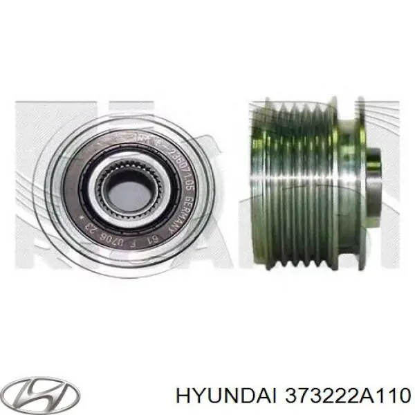 Koło pasowe alternatora Hyundai/Kia 373222A110