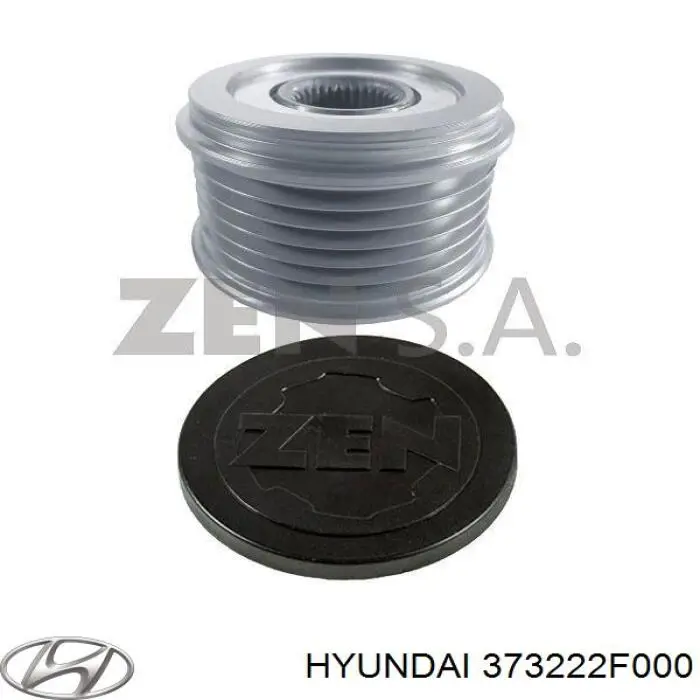 Do koszyka 373222F000 Hyundai/Kia Koło pasowe alternatora