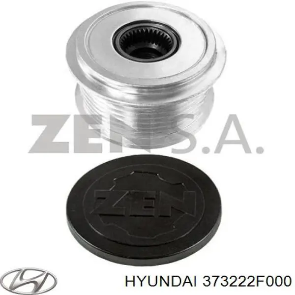 Koło pasowe alternatora Hyundai/Kia 373222F000