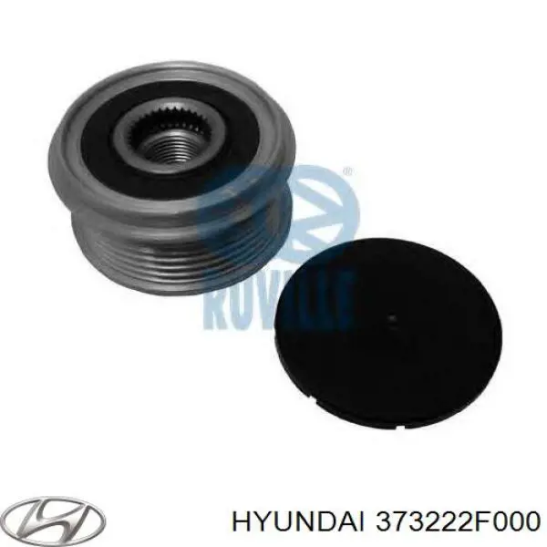 Koło pasowe alternatora Hyundai/Kia 373222F000 cena, od 91,56 USD