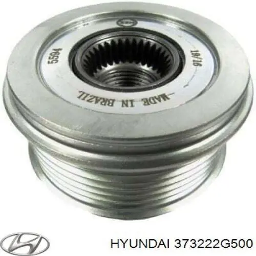 Do koszyka 373222G500 Hyundai/Kia Koło pasowe alternatora