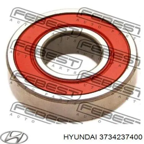 Do koszyka Łożysko alternatora Hyundai Accent IV RB