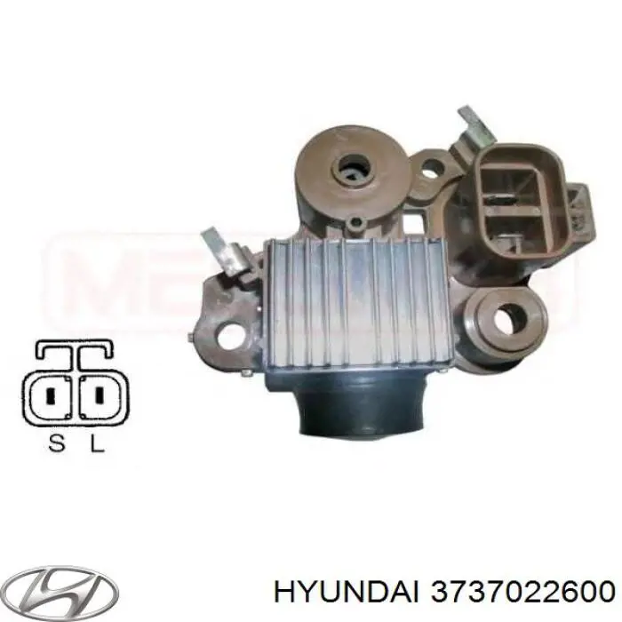 3737022600 Hyundai/Kia Regulator alternatora (przekaźnik ładowania)