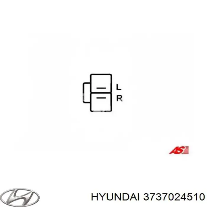 Regulator alternatora (przekaźnik ładowania) Hyundai/Kia 3737024510 cena, od 19,16 USD