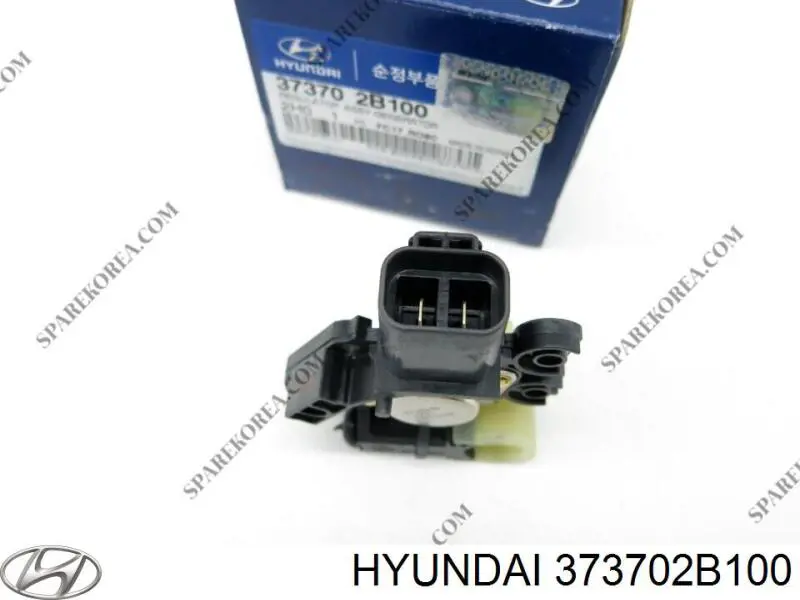 Do koszyka 373702B100 Hyundai/Kia Regulator alternatora (przekaźnik ładowania)