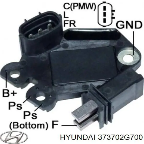 373702G700 Hyundai/Kia Regulator alternatora (przekaźnik ładowania)