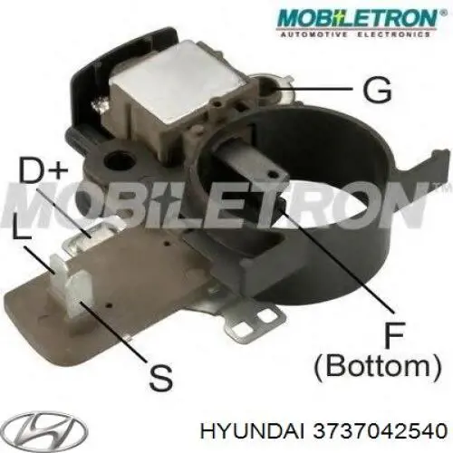 Regulator alternatora (przekaźnik ładowania) Hyundai/Kia 3737042540 cena, od 20,04 USD