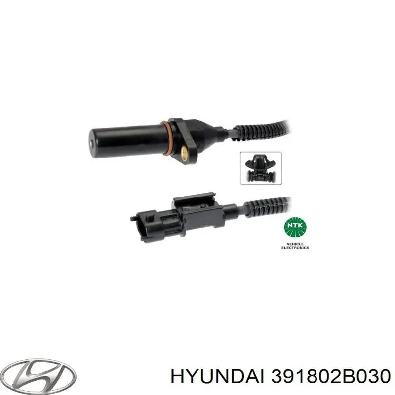 Czujnik położenia wału korbowego Hyundai/Kia 391802B030 cena, od 31,00 USD
