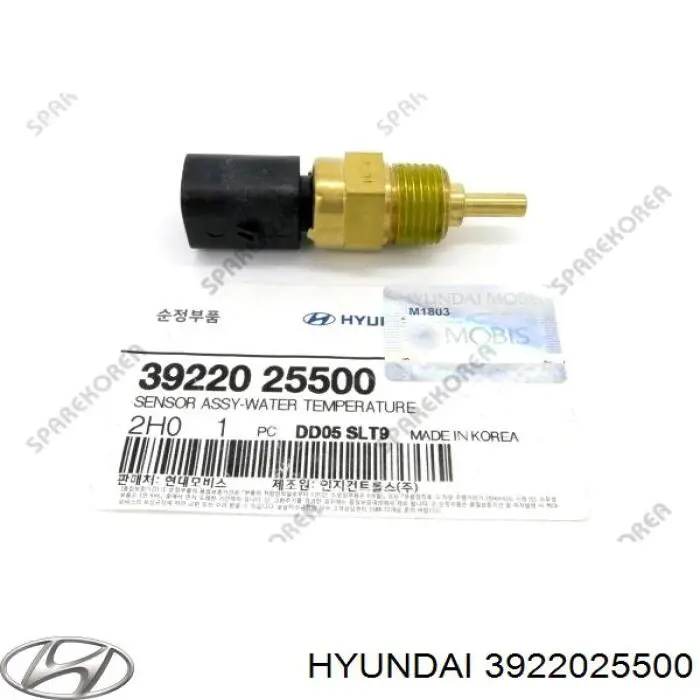 Czujnik temperatury płynu chłodzącego Hyundai/Kia 3922025500 cena, od 14,53 USD