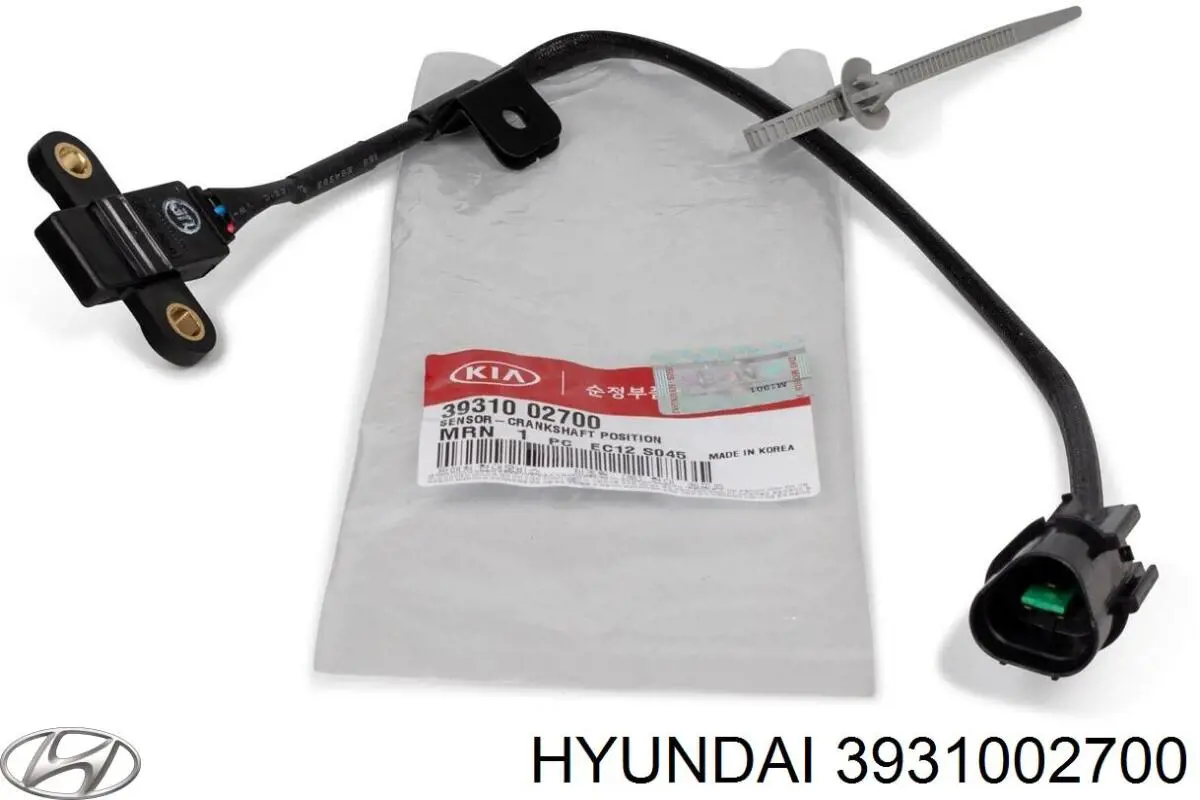 3931002700 Hyundai/Kia Czujnik położenia wału korbowego