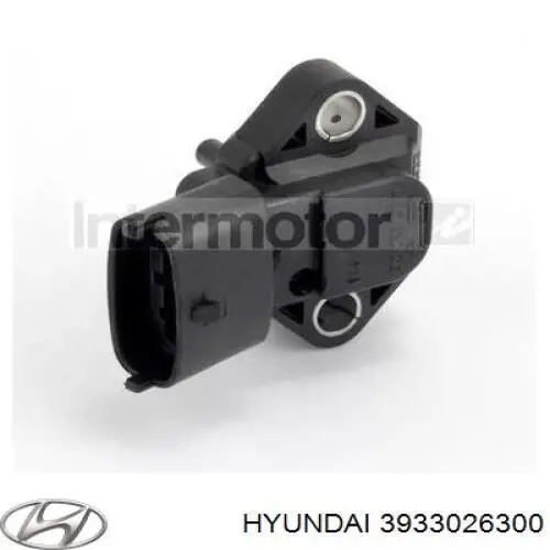 Do koszyka 3933026300 Hyundai/Kia Czujnik ciśnienia w kolektorze ssącym, MAP