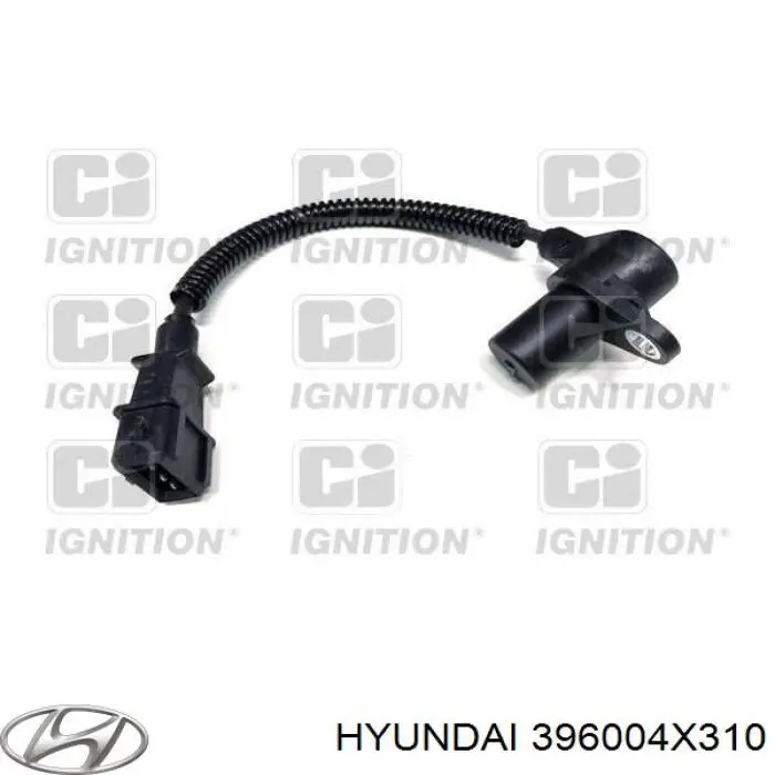 Do koszyka 396004X310 Hyundai/Kia Czujnik położenia wału korbowego