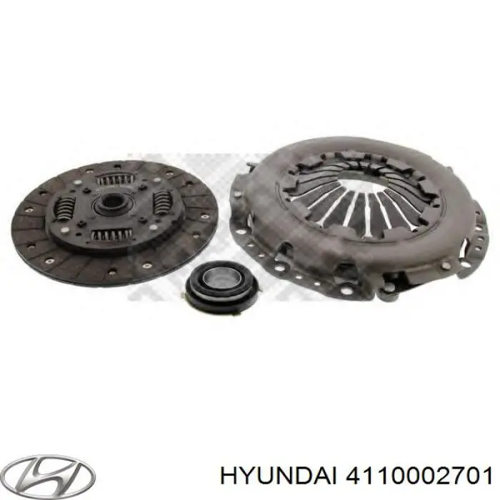 Tarcza sprzęgła Hyundai/Kia 4110002701 cena, od 40,33 USD