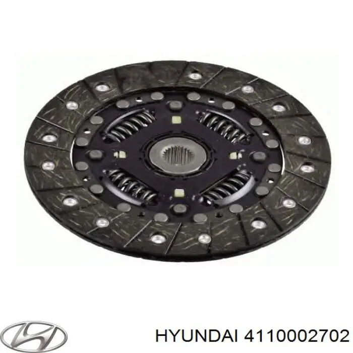 4110002702FFF Hyundai/Kia tarcza sprzęgła