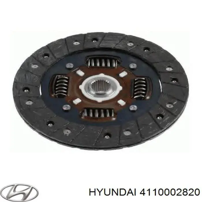 Do koszyka 4110002820 Hyundai/Kia Tarcza sprzęgła