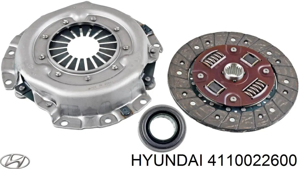 Do koszyka 4110022600 Hyundai/Kia Tarcza sprzęgła