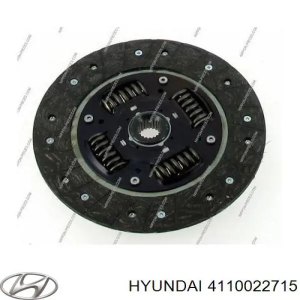 Do koszyka 4110022715 Hyundai/Kia Tarcza sprzęgła