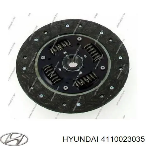 Do koszyka 4110023035 Hyundai/Kia Tarcza sprzęgła