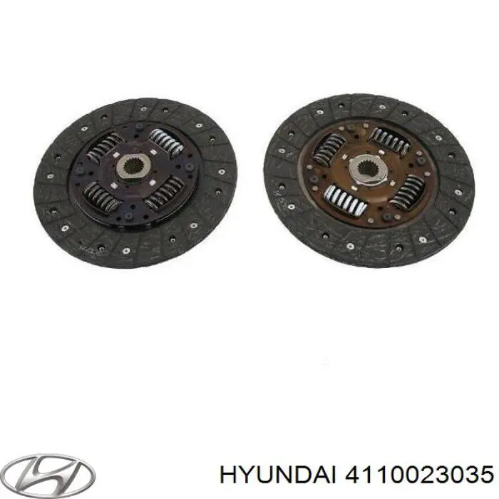 Do koszyka 4110023035 Hyundai/Kia Tarcza sprzęgła