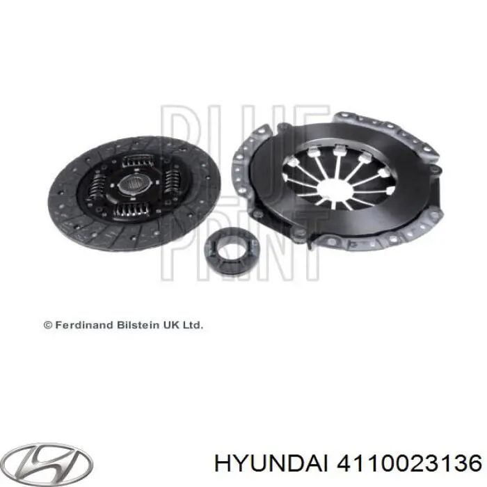 Do koszyka 4110023136 Hyundai/Kia Tarcza sprzęgła