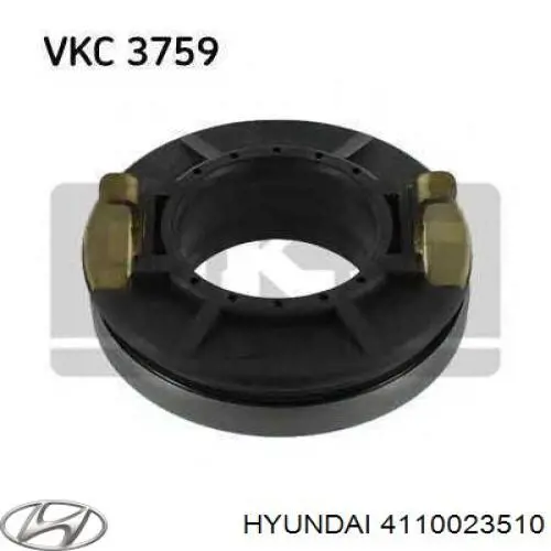 Tarcza sprzęgła 4110023510 Hyundai/Kia