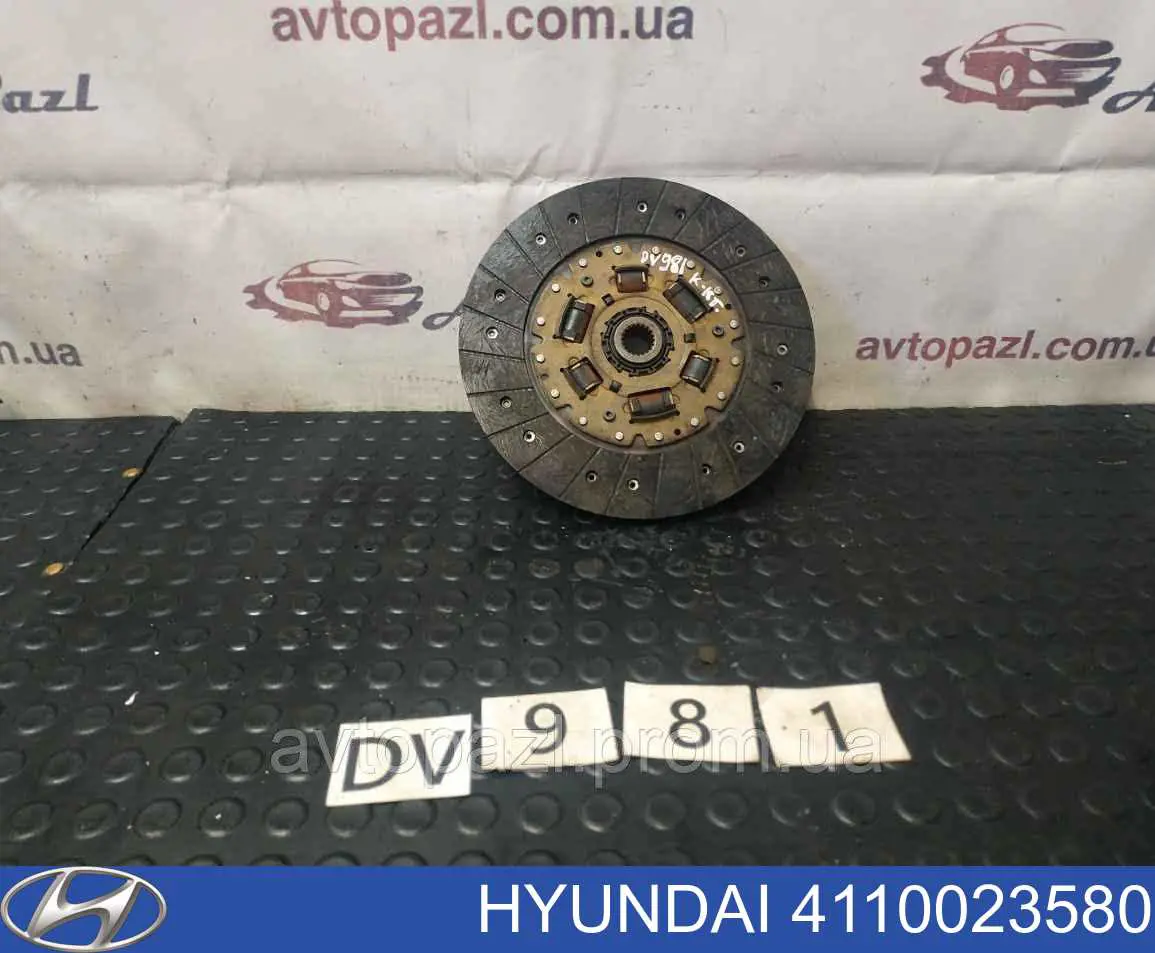 4110023580 Hyundai/Kia Tarcza sprzęgła