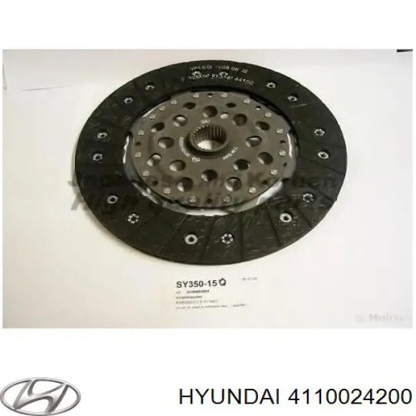 Tarcza sprzęgła Hyundai/Kia 4110024200 cena, od 48,24 USD