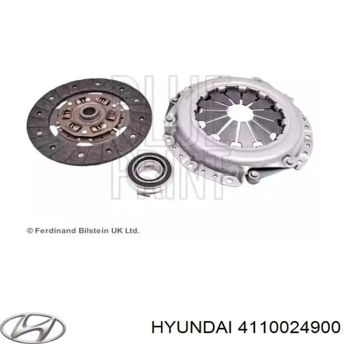 Do koszyka 4110024900 Hyundai/Kia Tarcza sprzęgła