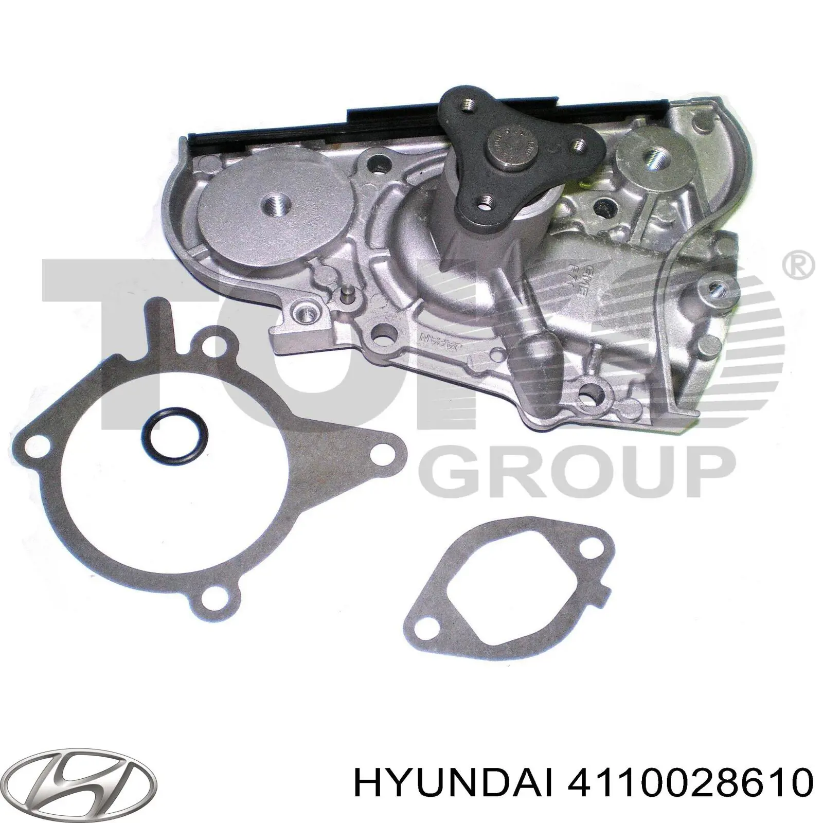 Do koszyka 4110028610 Hyundai/Kia Tarcza sprzęgła
