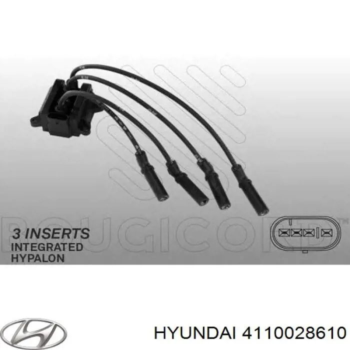 Tarcza sprzęgła 4110028610 Hyundai/Kia