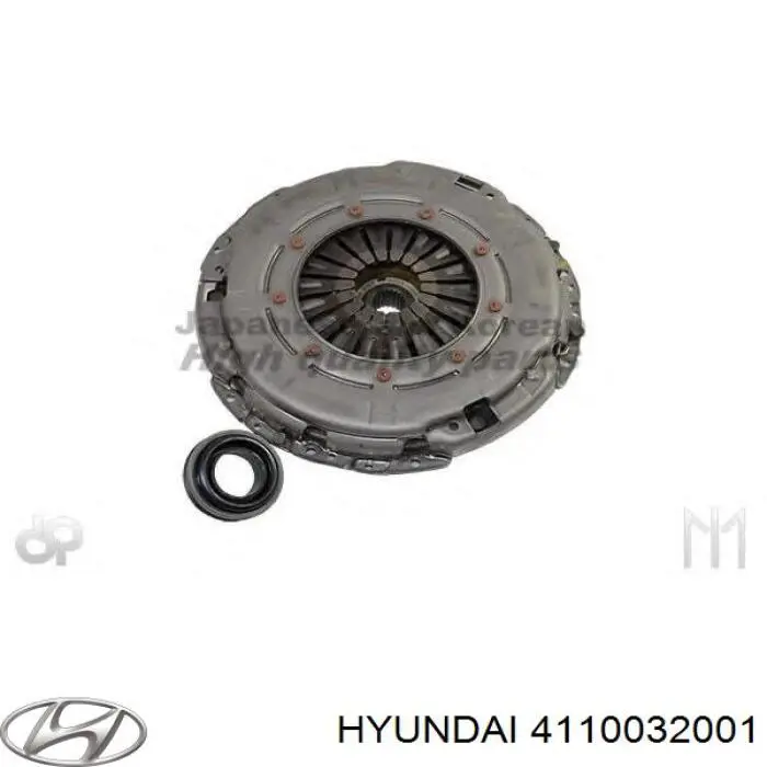 Tarcza sprzęgła Hyundai/Kia 4110032001 cena, od 119,18 USD
