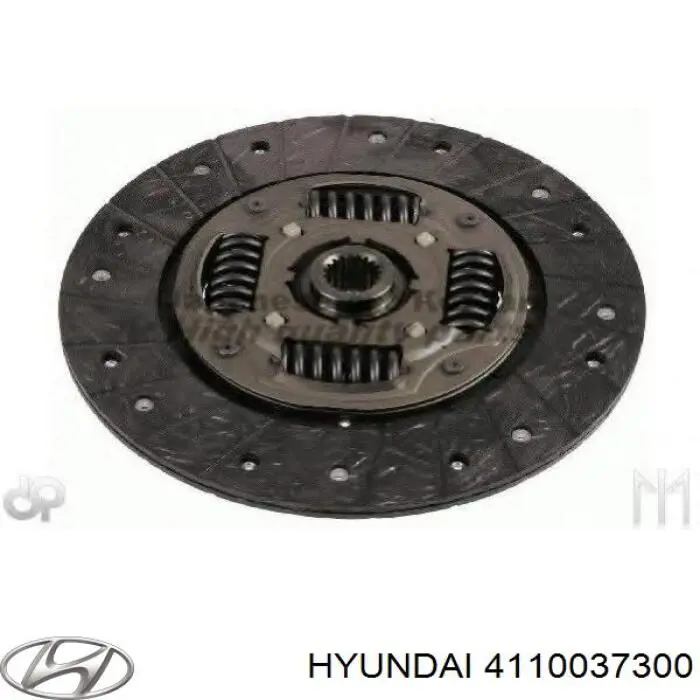 Do koszyka 4110037300 Hyundai/Kia Tarcza sprzęgła