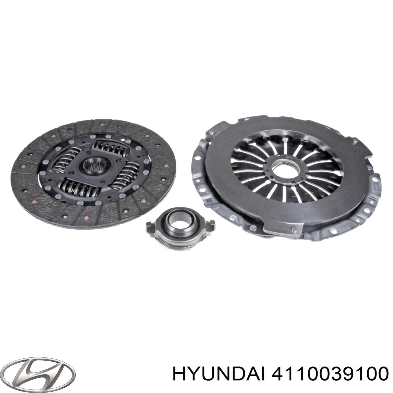 Do koszyka 4110039100 Hyundai/Kia Tarcza sprzęgła