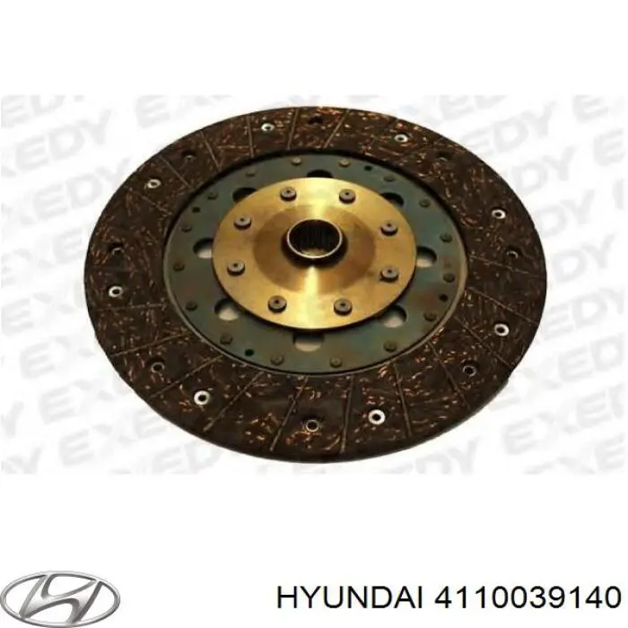 Tarcza sprzęgła Hyundai/Kia 4110039140 cena, od 44,49 USD