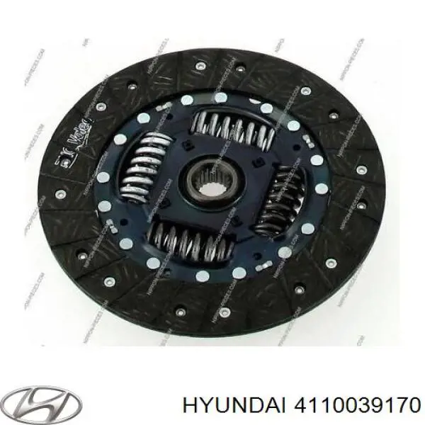 Tarcza sprzęgła Hyundai/Kia 4110039170 cena, od 81,03 USD