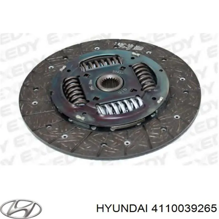 4110039265 Hyundai/Kia Tarcza sprzęgła