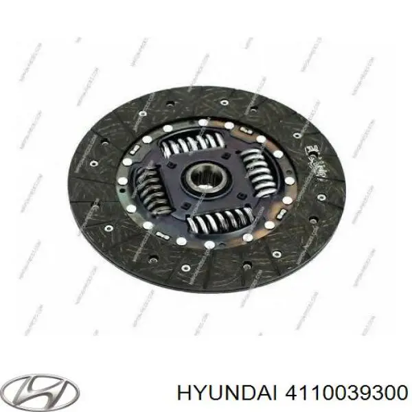 Tarcza sprzęgła Hyundai/Kia 4110039300 cena, od 69,86 USD
