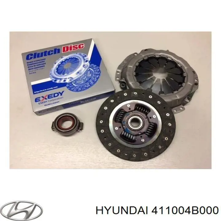 Do koszyka 411004B000 Hyundai/Kia Tarcza sprzęgła