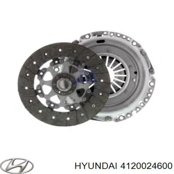 4120024600 Hyundai/Kia Zestaw sprzęgła (3 części)