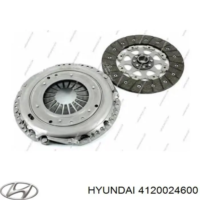 Zestaw sprzęgła (3 części) Hyundai/Kia 4120024600 cena, od 161,74 USD