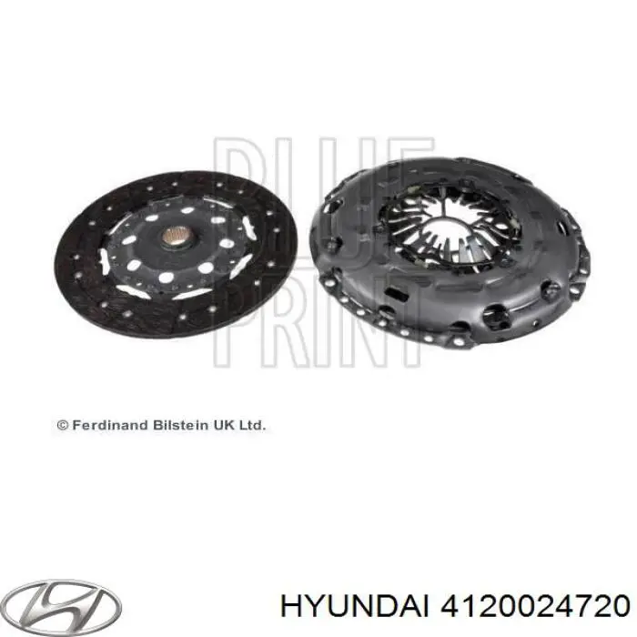 Zestaw sprzęgła (3 części) Hyundai/Kia 4120024720 cena, od 165,68 USD